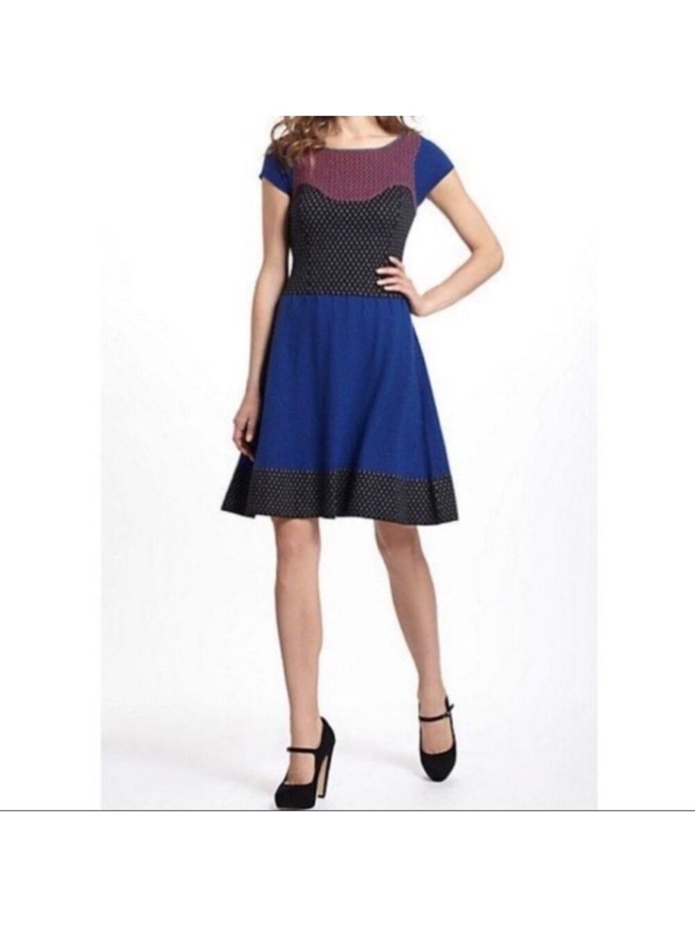 Anthropologie Sparrow Intarsia Sweater Dress, S
